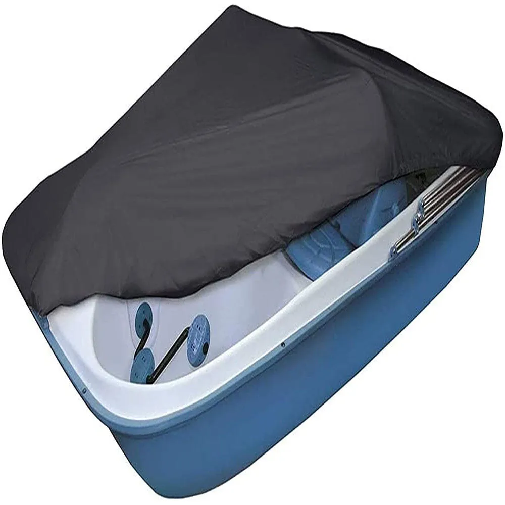 115" L x 80" W 292*203 cmFits 3 or 5 Person Pedal Boat Cover 420D Waterproof