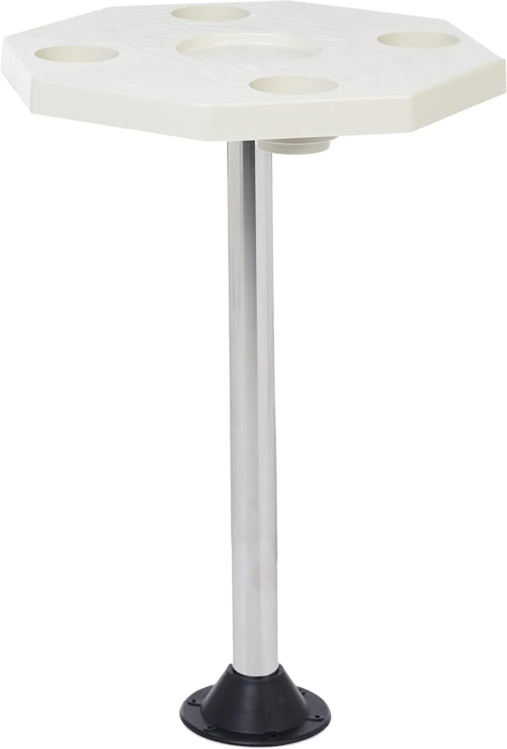 12-1109C Removable Octagonal Marine/RV Table, White