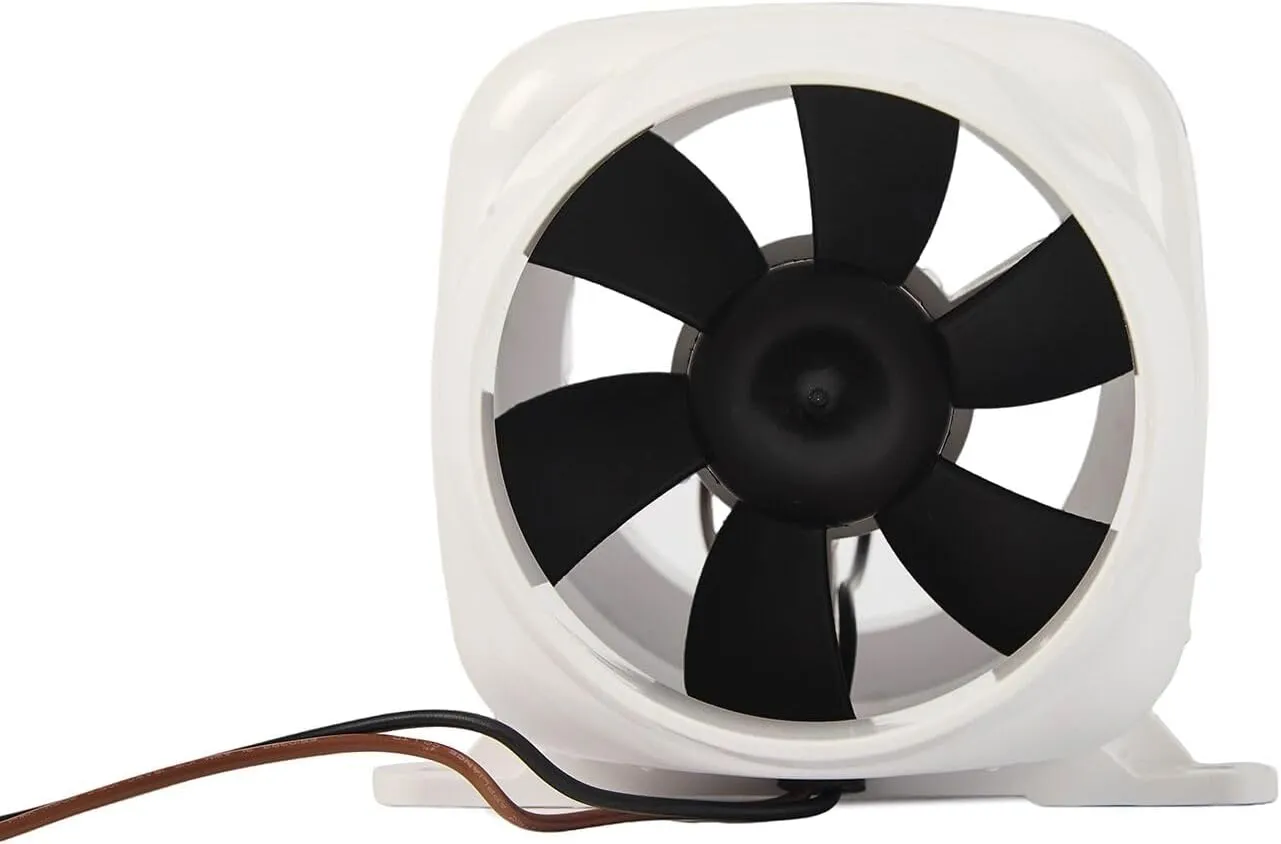 12V High CFM Inline Duct Fan, Inline Air Blower for Engine Compartment & Bilge, 12 Volt Ventilation Exhaust Fan for Marine, RV, and Boats