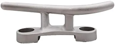 15" Aluminum S Dock Cleat, Corrosion Resistant, Extra Wide Footprint, Strong Hold
