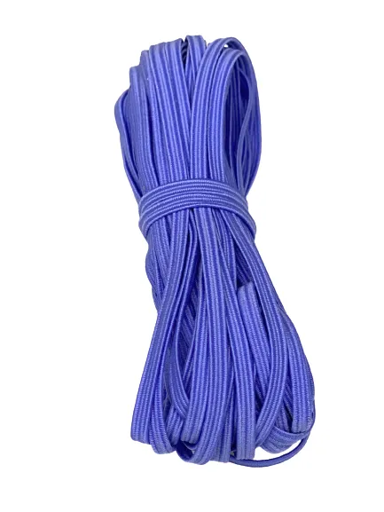 1/8" Flat Elastic - Potion Purple
