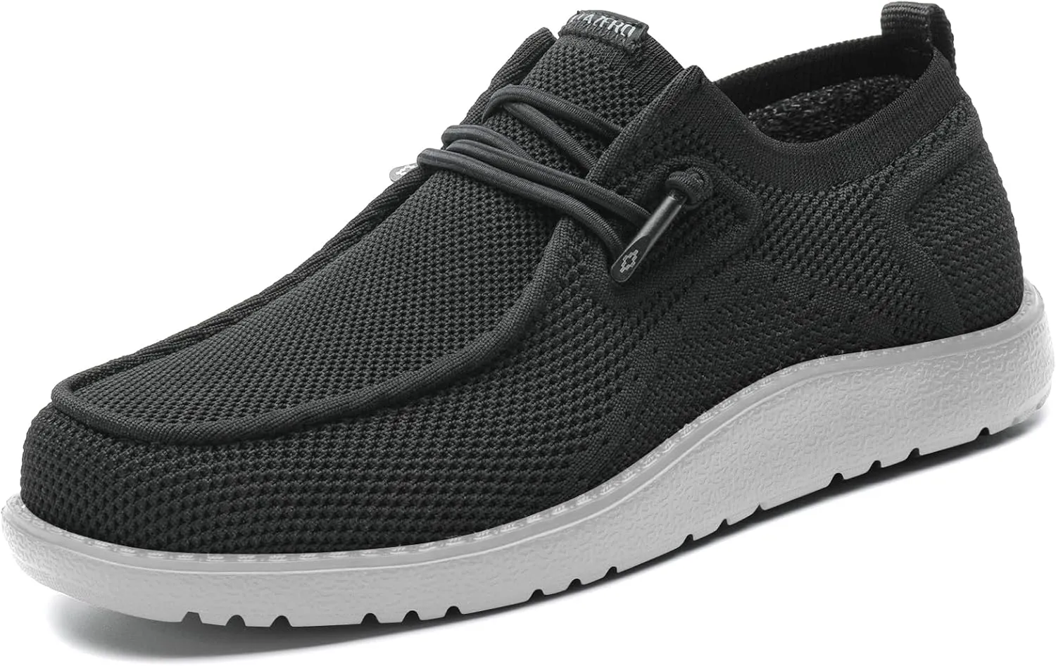 1TAZERO Wide-Shoes for Men-Slip on Walking-Loafers Casual-Shoes - Wide Width Comfortable Orthopedic Shoes for Men with Arch Support for Plantar Fasciitis