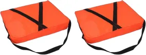 2025 New Boat Throwables Flotation Device, 18x14in High Buoyancy Boat Throw Cushion with Strap, Waterproof Throwable Flotation Device for Boating, Rescue Boat Throwable Flotation Device