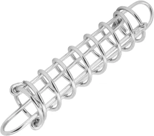 270mm/10.63 Inch Boat Mooring Springs, 304 Stainless Steel Shock Absorbing Boat Yacht Spring, Boat Docking Mooring Spring, 10-5/8 Inch, for Kayak Yacht Boat Marine