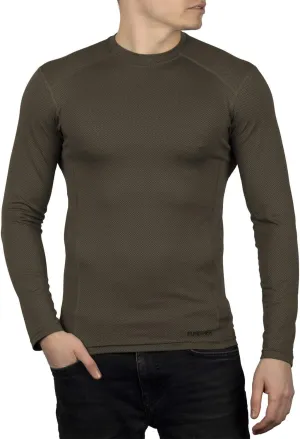 281Z Mens Military Moisture Wicking Base Layer Shirt - Tactical Training Army Professional - Polartec Delta - Odor Resist