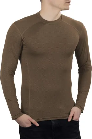 281Z Mens Military Moisture Wicking Base Layer Shirt - Tactical Training Army Professional - Polartec Delta - Odor Resist