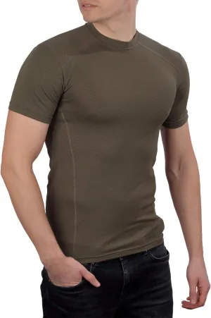 281Z Mens Military Moisture Wicking Base Layer T-Shirt - Tactical Training Army Professional - Polartec Delta - Odor Resist