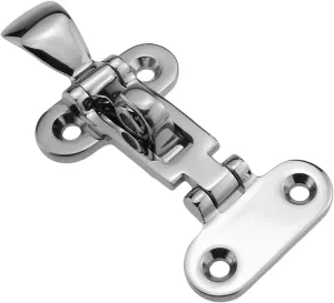 316 Stainless Steel Lockable Hold Down，Marine Hatch Hardware Fasteners，Marine Grade 316 Stainless Steel Anti-Rattle Lockable Hold Down Clamp Latch