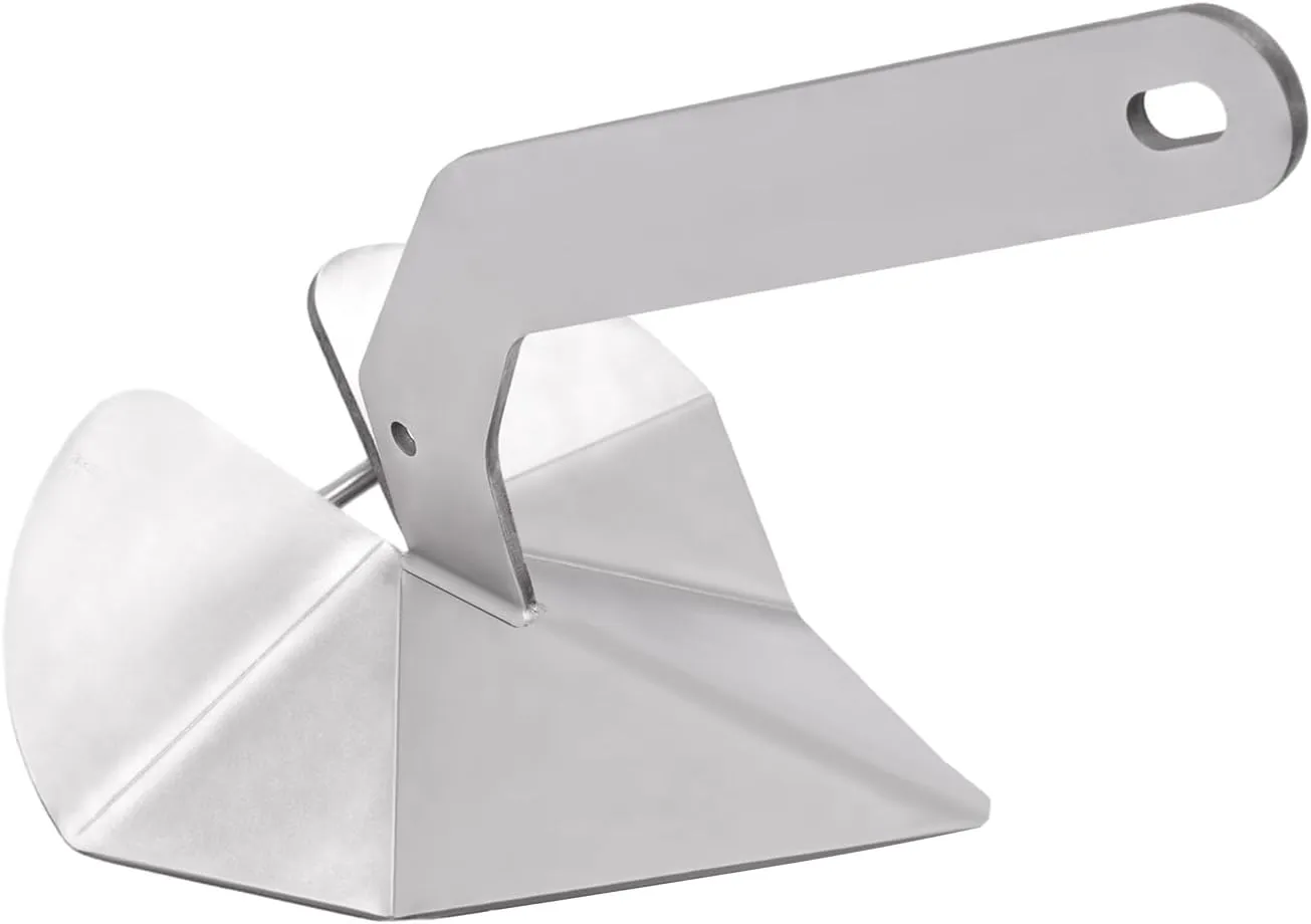 43 lbs Boat Anchor 316 Stainless Steel Small Yacht Boat Anchor, Marine Stainless Steel 316 Wing Style Anchor for Boats, Boat Anchors Marine Yacht Docking Accessories