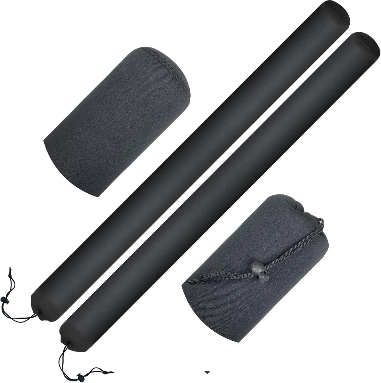 48 Inch Thickened Foam Boat Trailer Guide Pole Pad and Cover with Capped End Heavy Duty Boat Trailer Guide Pads for Ski Boat, Fishing Boat or Sailboat Trailer