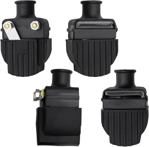 4Pcs 18-5186 Ignition Coil, Compatible with Mercury Mariner Outboard Boat 6-125HP 140HP V135 V150 210CC, Chrysler Force 40Hp-150Hp, Replaces # 339-832757A4 339-7370A13 339-832757B4