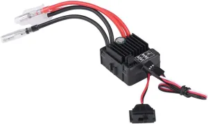 60A ESC Brushed, RC Car ESC Brushed Durable Brushed ESC, Dustproof 1060 60A for RC Car Monster