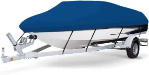 7.6 oz Solution Dyed Polyester Blue, Styled to FIT Boat Cover Compatible for METZELER Aztek M All Years