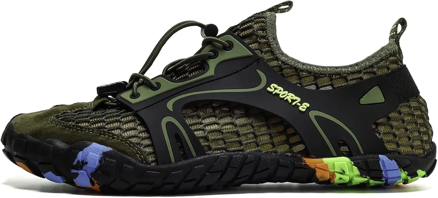 Adult Beach Surf Water Shoes,Outdoor Quick-Dry Lightweight Slip Resistant Aqua Barefoot Shoes,Casual Breathable Pool Swim Shoes,Unisex,for Boating Fishing Diving