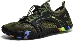 Adult Beach Surf Water Shoes,Outdoor Quick-Dry Lightweight Slip Resistant Aqua Barefoot Shoes,Casual Breathable Pool Swim Shoes,Unisex,for Boating Fishing Diving