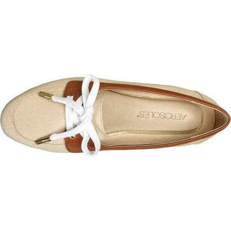 Aerosoles On Combo Shoe Shoe Boat Start Risk-free returns Natural Lace Women's Slip Wide array Detailed Smart