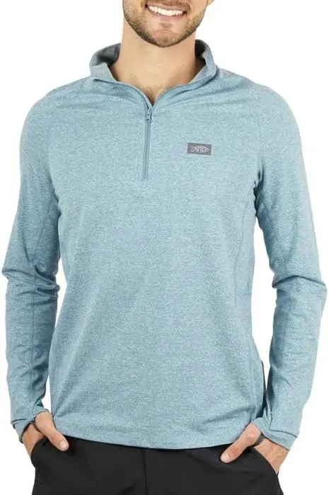 AFTCO Men's Cypress 1/4 Zip Performance Pullover