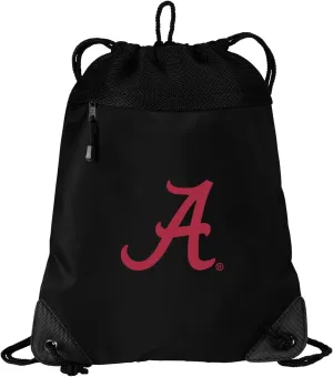 Alabama Drawstring Bag University of Alabama Cinch Pack Backpack UNIQUE MESH & MICROFIBER