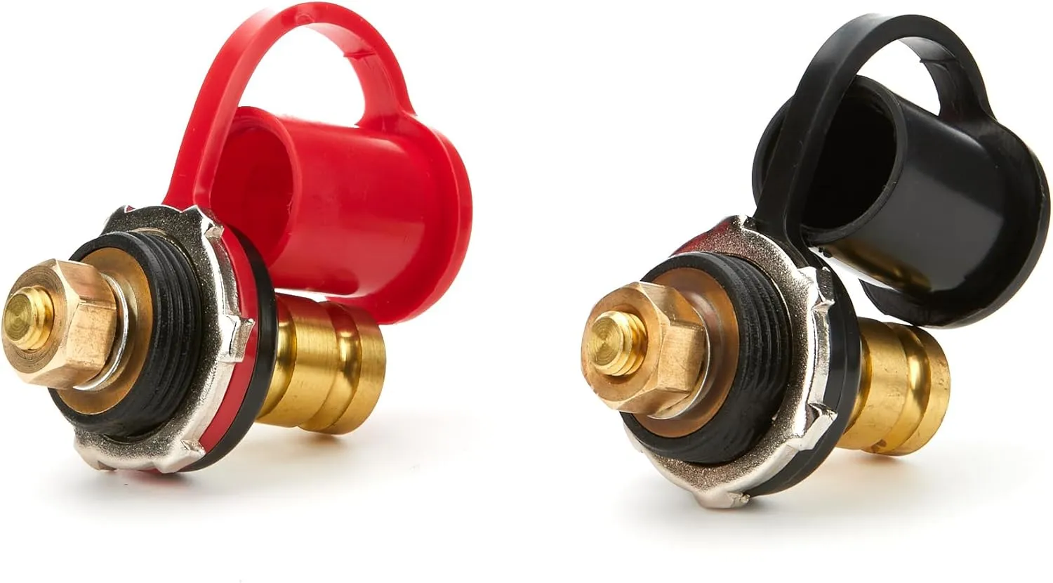 Allstar Performance ALL76139 Battery Charger Post, (Pack of 2), Red and Black Pair