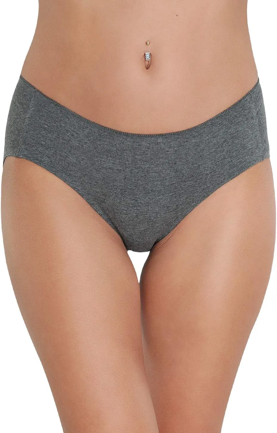 Altheanray Womens Underwear Cotton Underwear for Women Seamless Hipster Bikini Briefs Panties 6 Pack