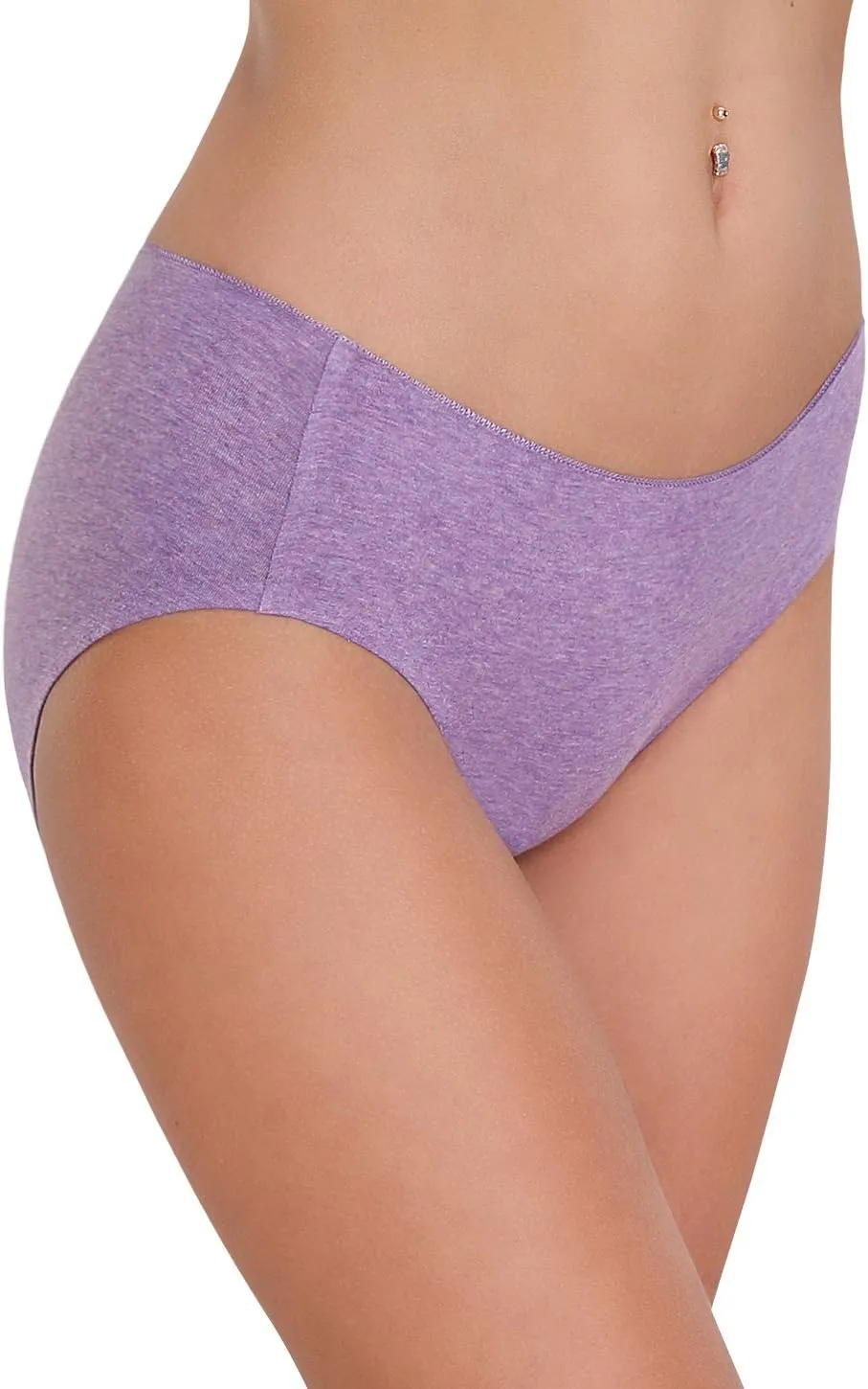 Altheanray Womens Underwear Cotton Underwear for Women Seamless Hipster Bikini Briefs Panties 6 Pack