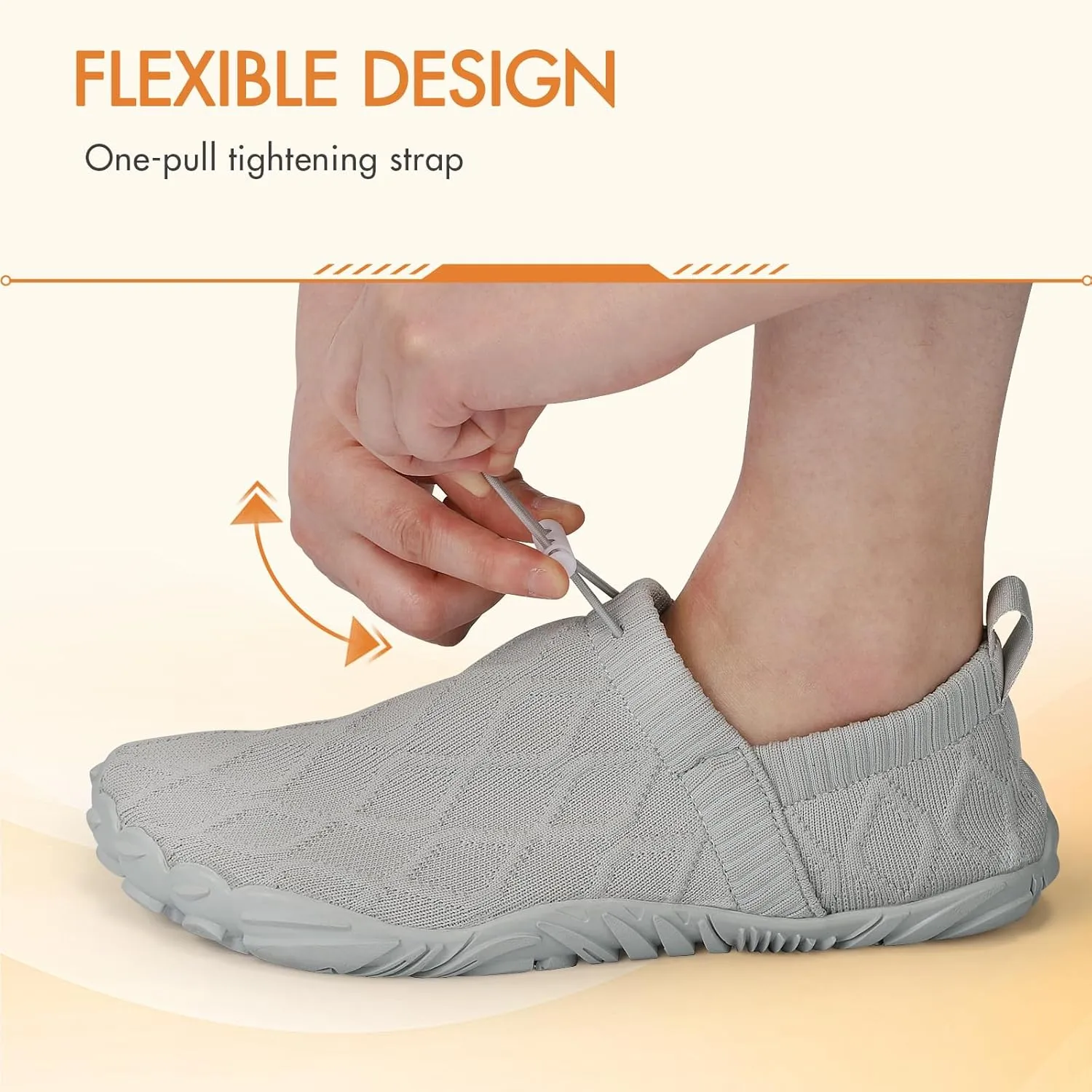 ATHMILE Barefoot Water Shoes for Women Men Hiking Aqua Swim Beach Pool River Boat Travel Walking