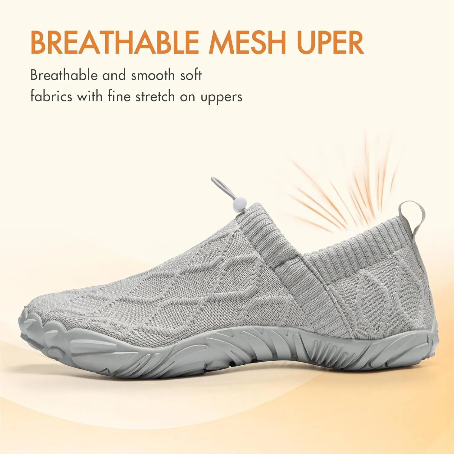 ATHMILE Barefoot Water Shoes for Women Men Hiking Aqua Swim Beach Pool River Boat Travel Walking