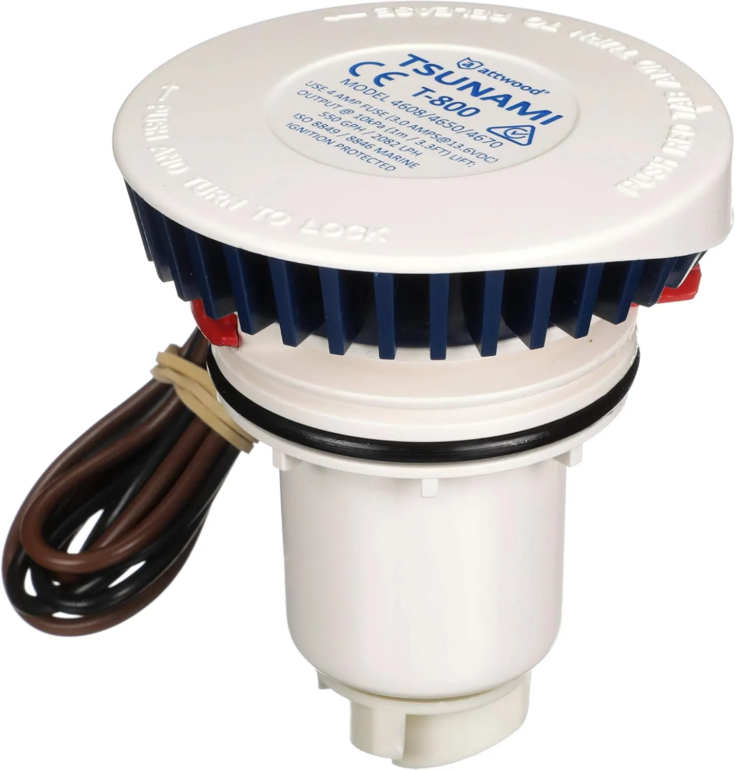 Attwood Tsunami Bilge Pump Replacement Motor Cartridge