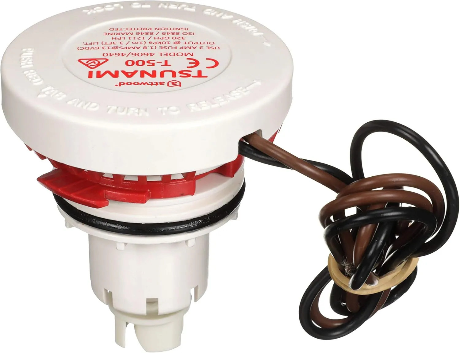 Attwood Tsunami Bilge Pump Replacement Motor Cartridge