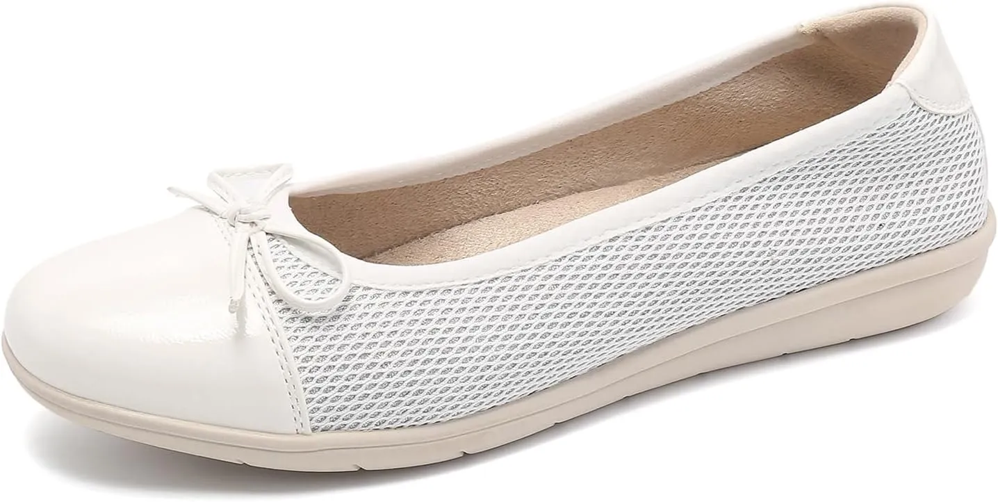 Ballet Flats Shoes for Women Dressy Casual Comfortable Lightweight Dress Shoes for Women Slip On Women's Flats Work Office
