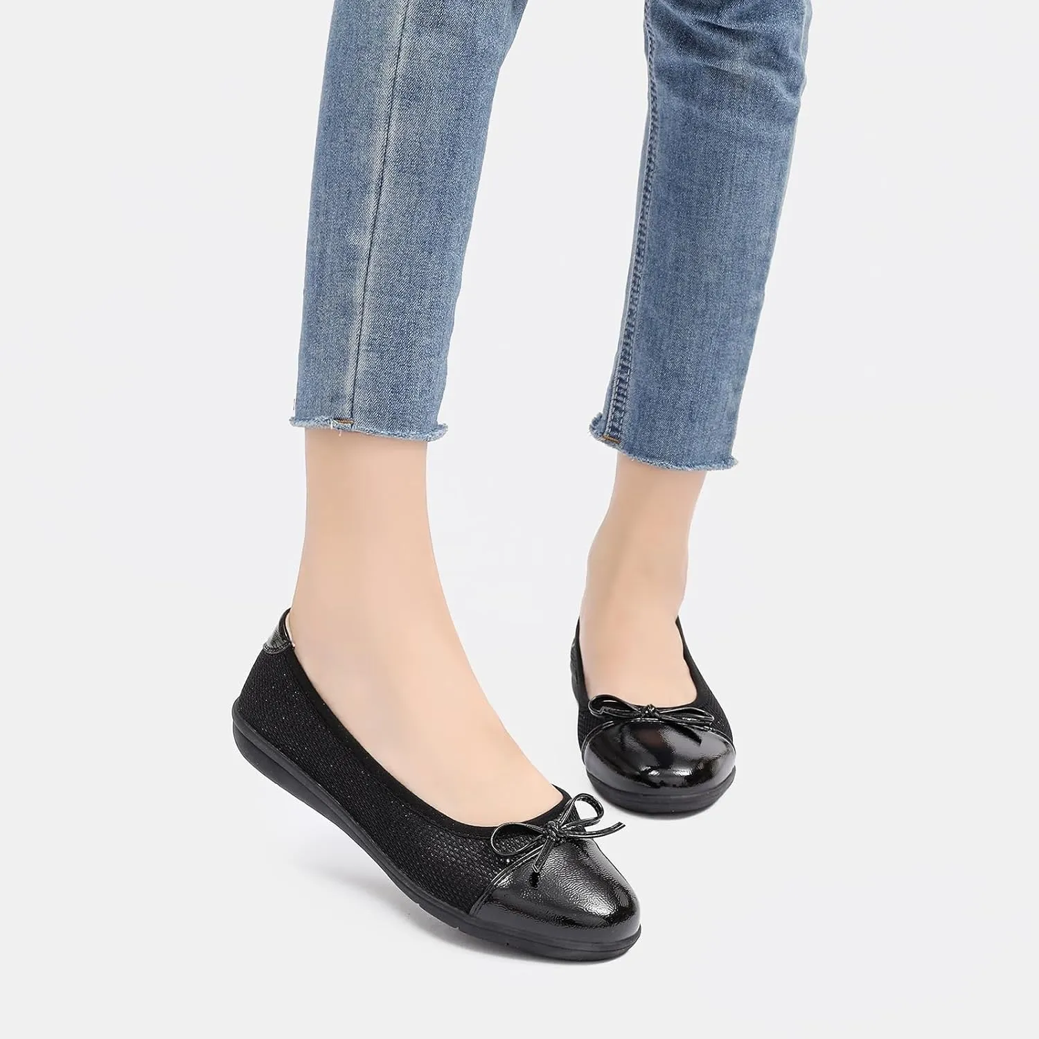 Ballet Flats Shoes for Women Dressy Casual Comfortable Lightweight Dress Shoes for Women Slip On Women's Flats Work Office