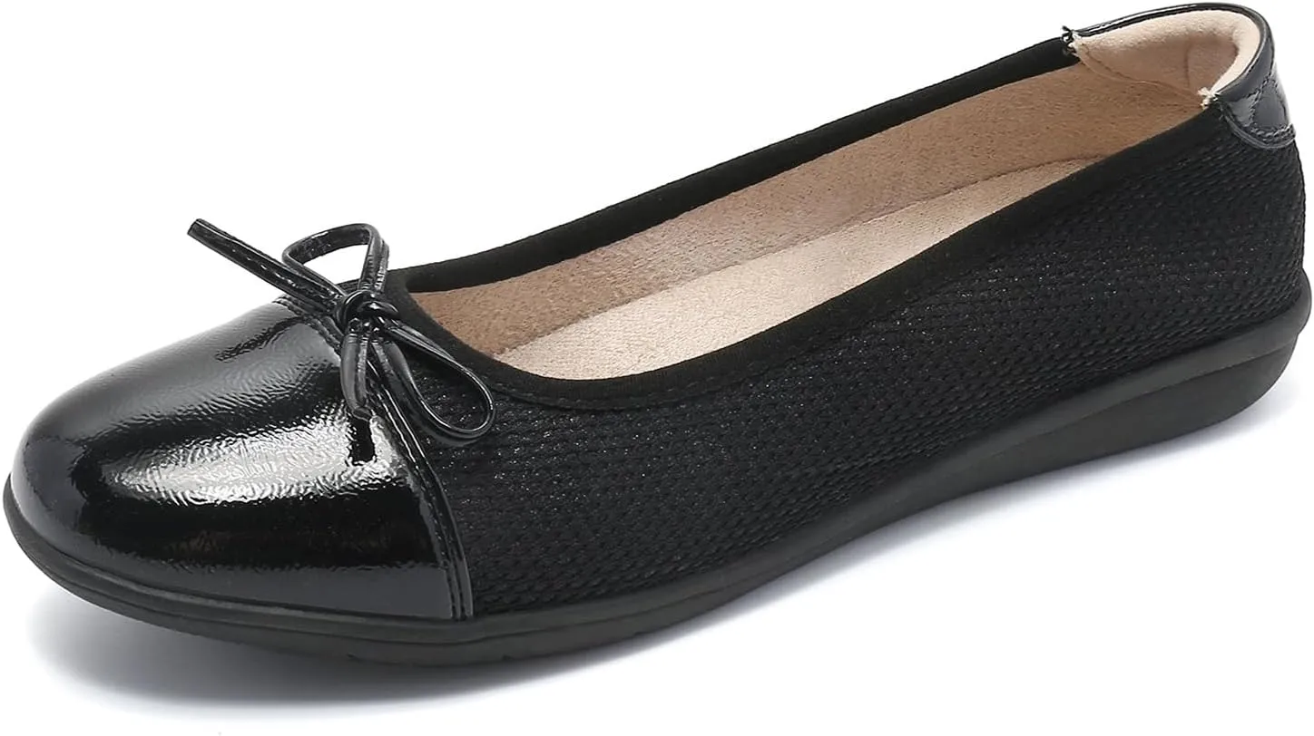 Ballet Flats Shoes for Women Dressy Casual Comfortable Lightweight Dress Shoes for Women Slip On Women's Flats Work Office