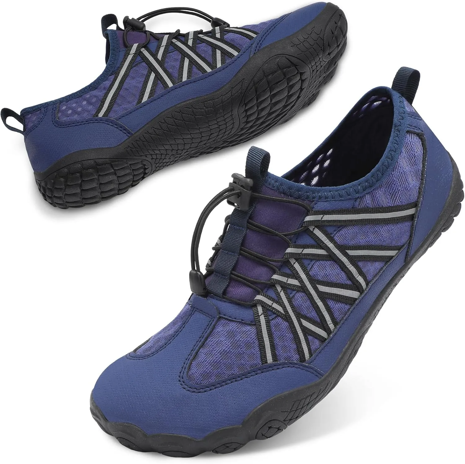 Barefoot Water Shoes for Women Men Wide Toe Box Lightweight Quick Dry Aqua Socks for Swim Beach Surf Boat Hiking Pool Walking Yoga