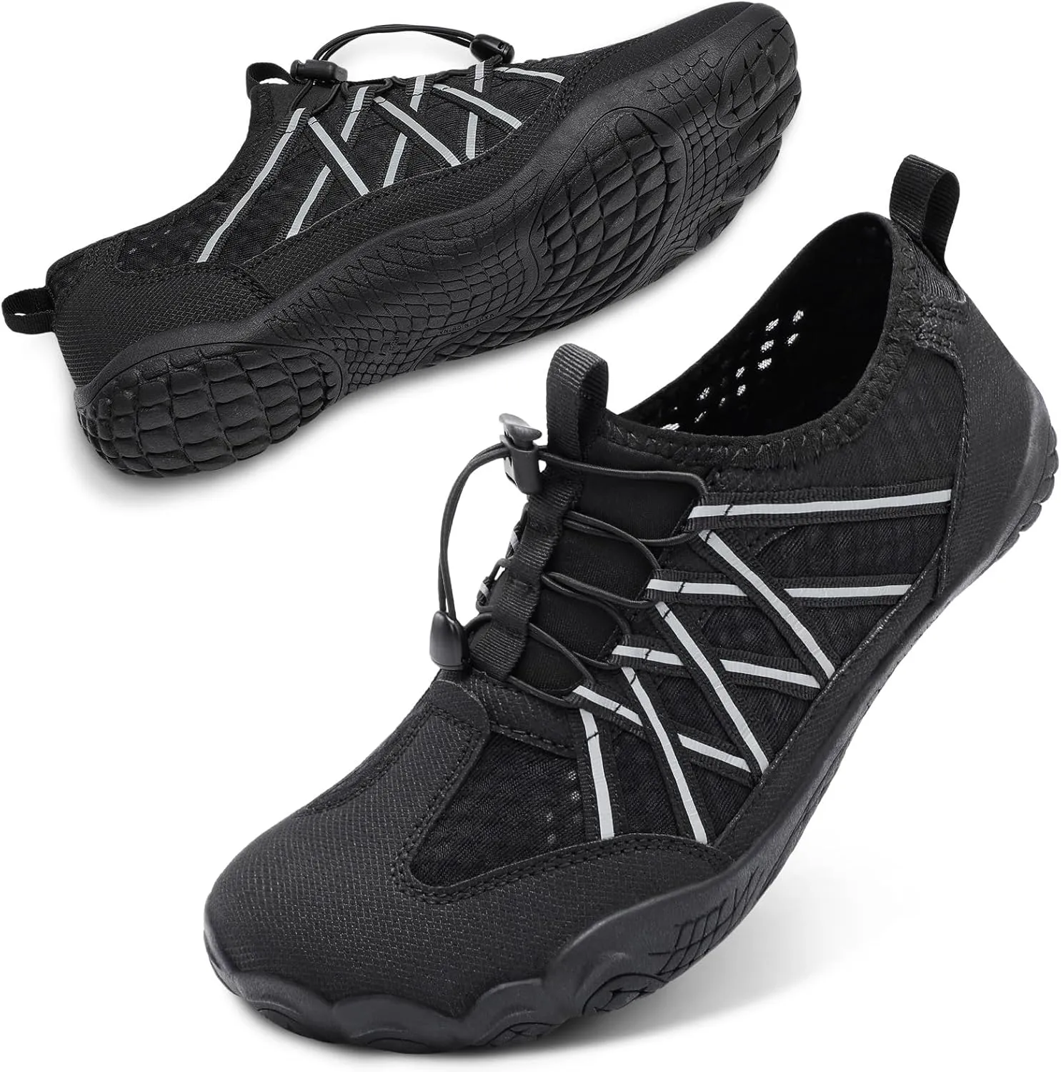 Barefoot Water Shoes for Women Men Wide Toe Box Lightweight Quick Dry Aqua Socks for Swim Beach Surf Boat Hiking Pool Walking Yoga