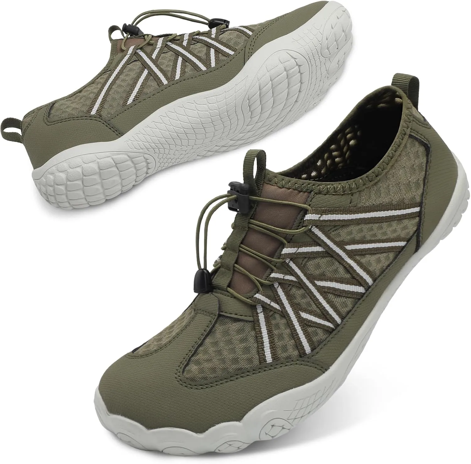 Barefoot Water Shoes for Women Men Wide Toe Box Lightweight Quick Dry Aqua Socks for Swim Beach Surf Boat Hiking Pool Walking Yoga