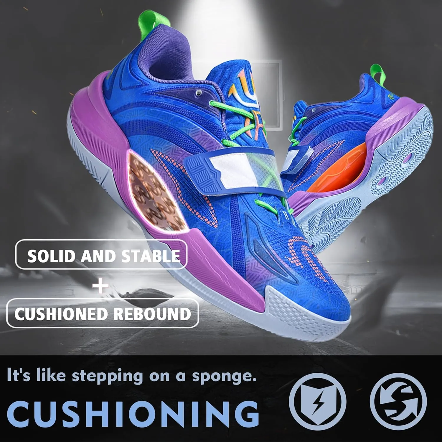 Basketball Shoes for Men Lightweight Durable for Outdoor Sports Training Matches