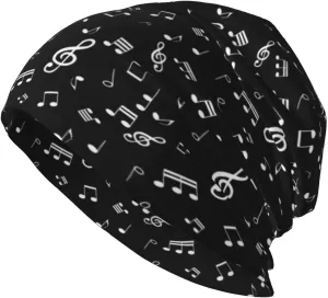 Beanie Hat Knitted Cap for Men Women,Thin Warm Knit Slouchy Cancer Hat Ski Cap Winter Warm Hip Hop Soft Skull Cap