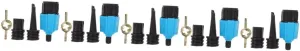 BESPORTBLE Portable Inflatable Pump Adapter for Air Mattresses Durable Compressor Air Valve Converter Quick