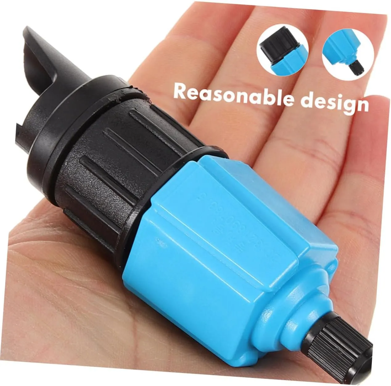 BESPORTBLE Portable Inflatable Pump Adapter for Air Mattresses Durable Compressor Air Valve Converter Quick