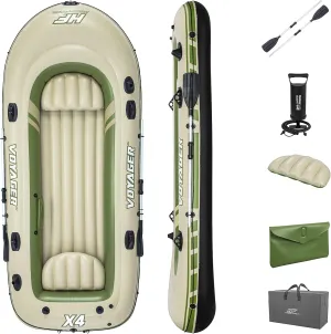 Bestway Hydro-Force Inflatable Raft Set | Inflatable Boat for Kids and Adults | Great for Ponds, Lakes, Rivers