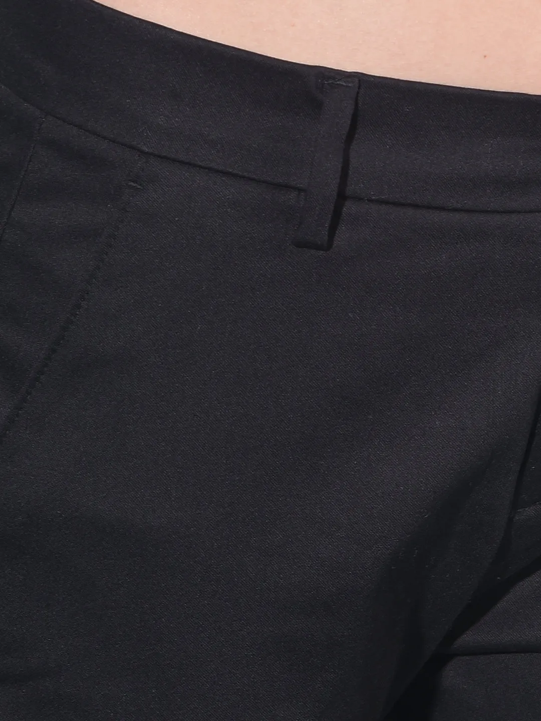 Black Stretchable Trousers