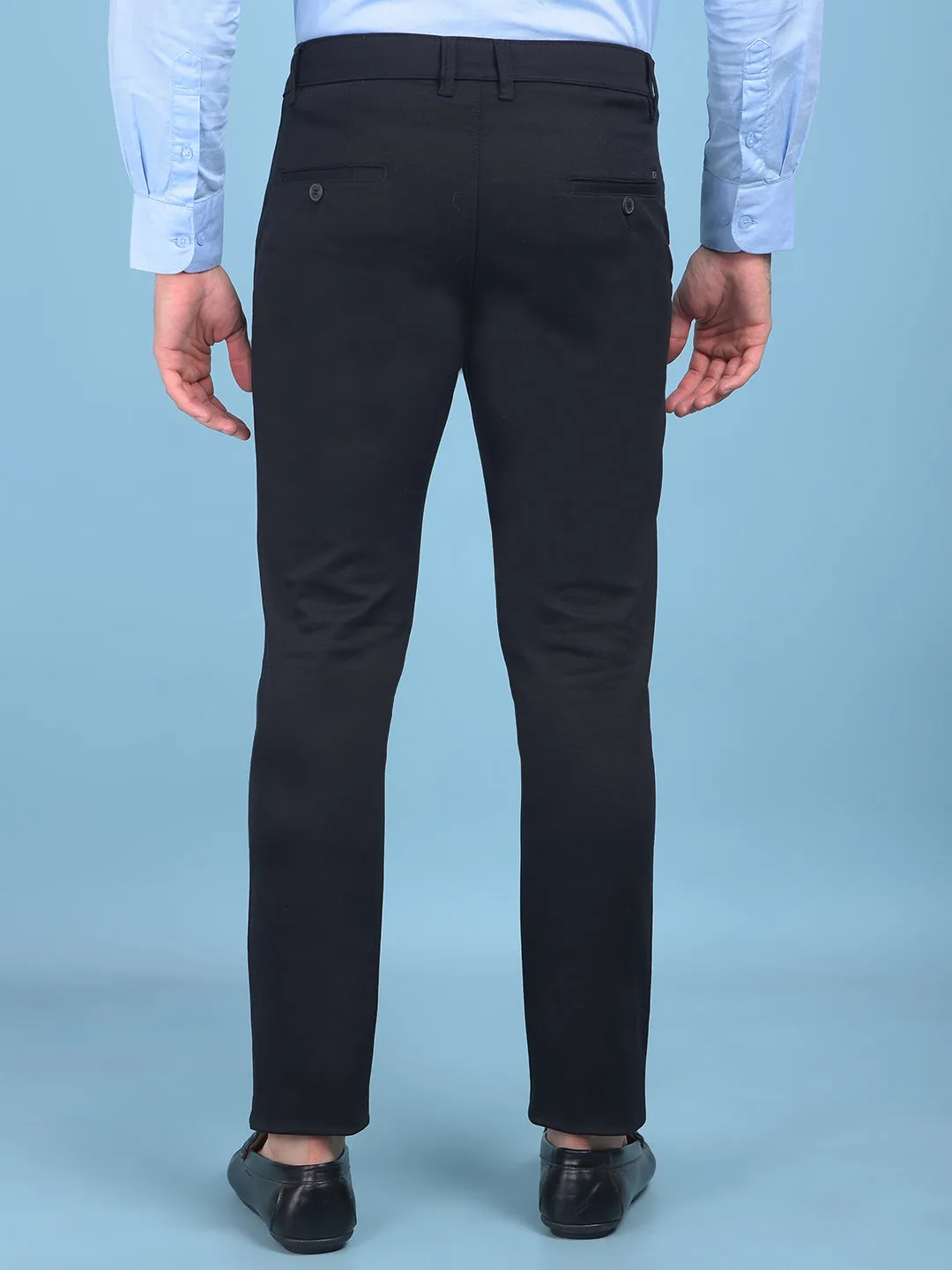 Black Stretchable Trousers