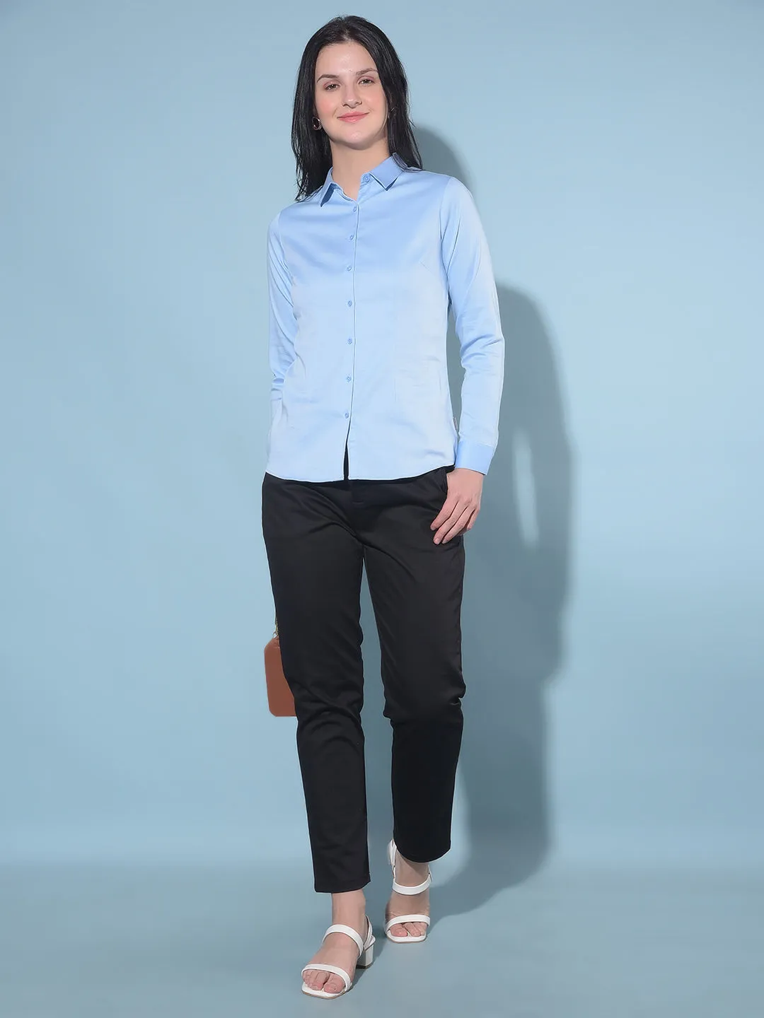 Black Stretchable Trousers