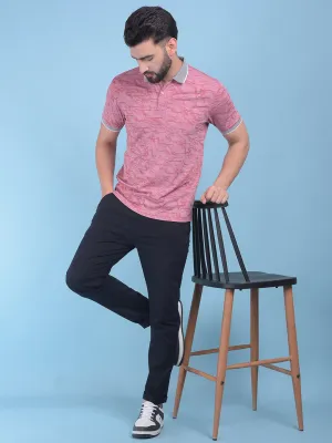 Blue Stretchable Cotton Trousers