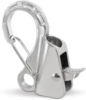 Boat Anchor Hook Sliding Hook,Stainless Steel Easy to Use Knotless Anchor System with Quick Release for 3/8" - 5/8" Rope Jet Skis PWCs Pontoon Jon Boat,Hold 8500 lbs
