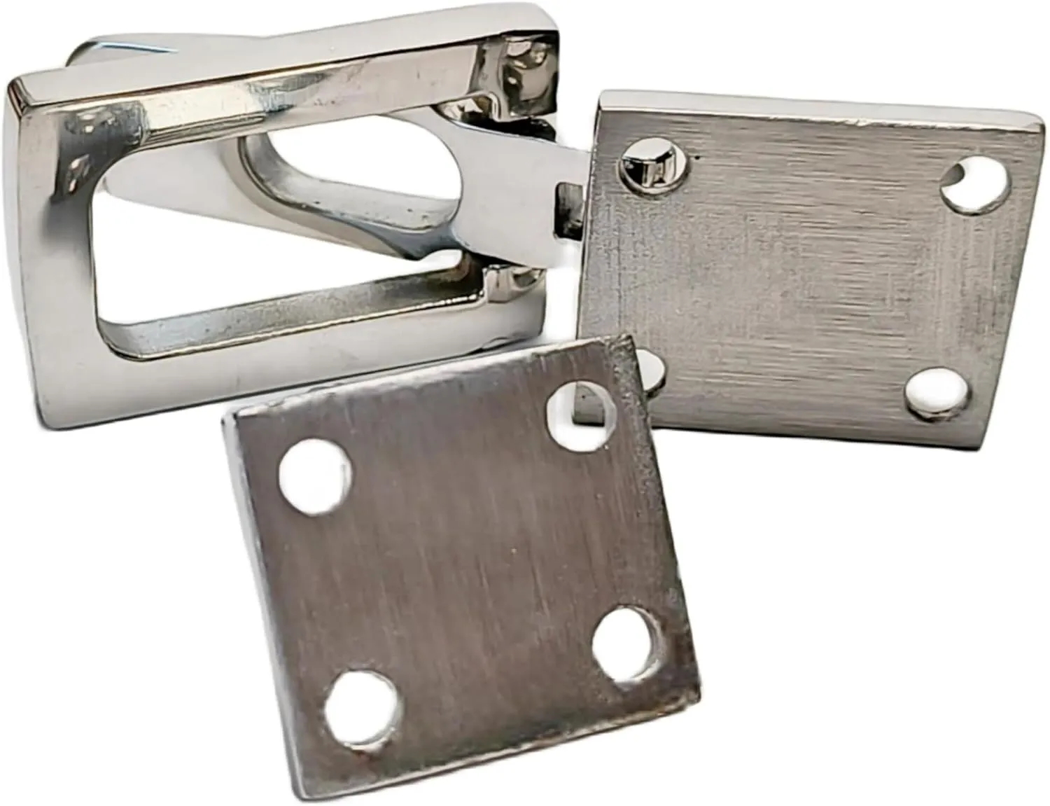 Boat Door Hatch 316 Stainless Steel Anti-Rattle Latches, Marine Grade Lockable Hold Down Clamp Latches, Heavy Duty, for Cabinets, Doors(2 Pcs)