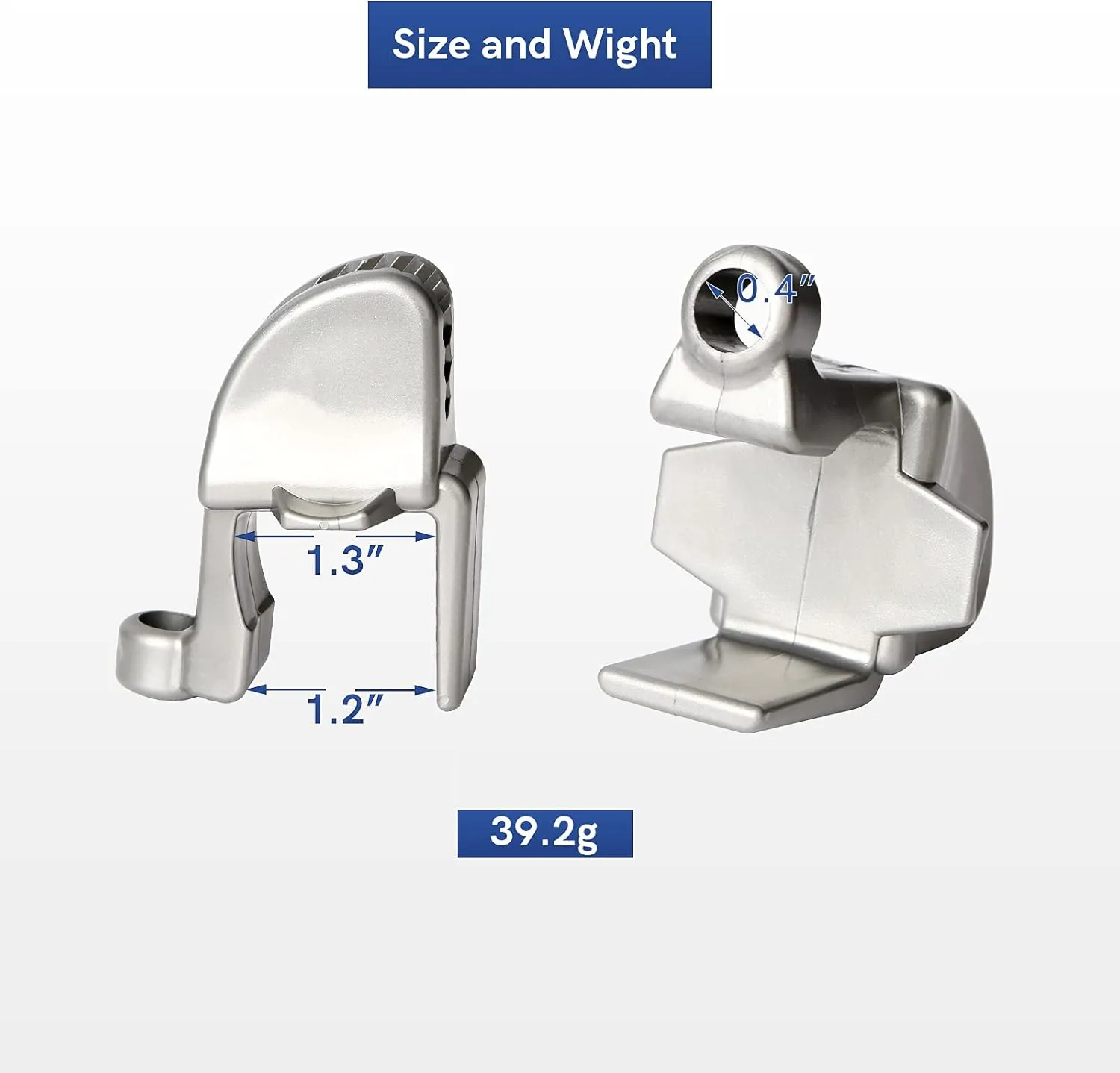 Boat Fender Clips, Adjustable Pontoon Boat Square Rail Fender Cleats/Clips/Hangers for Pontoon Bumpers, Pontoon Boat Accessories for Bumpers