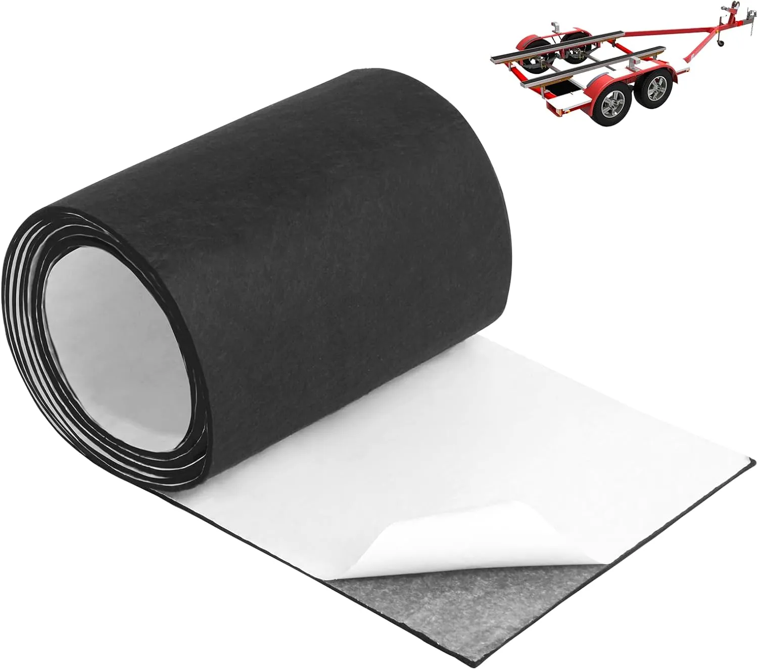 Boat Trailer Bunk Carpet, Boat Carpet Marine Carpet for Trailer Bunks, 5mm Thick Boat Trailer Bunk Carpet Kit, Boat Bunk Carpet for Trailer, Boats, Jet Ski Ramps and Runners