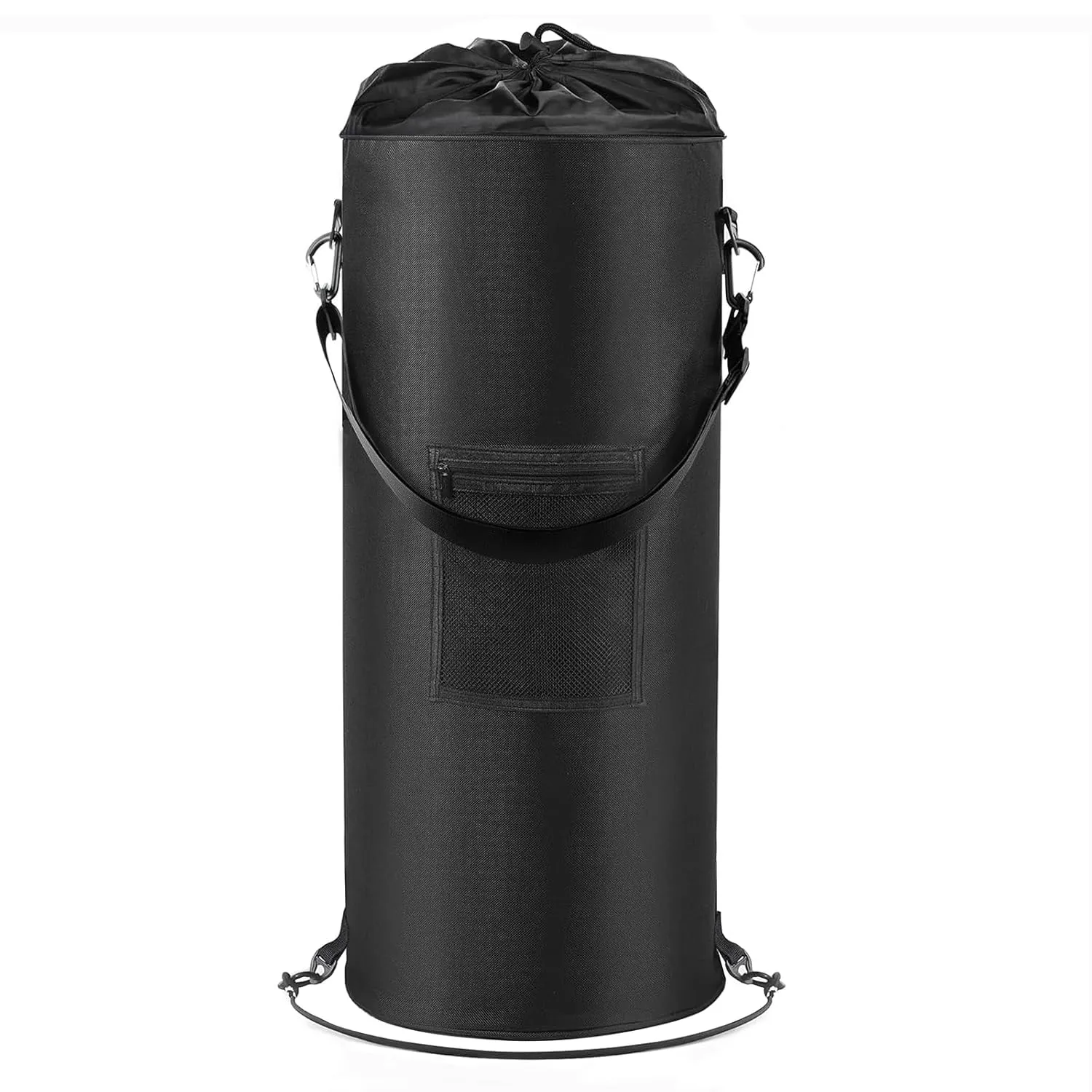 Boat Trash Can 800D 100% Odor & Leak Resistant Boat Trash Bag with 6 Clips and Side Pockets Bag Reusable Boat Garbage Can Pontoon Boat Accessories Compatible with 10-13 Gal Garbage