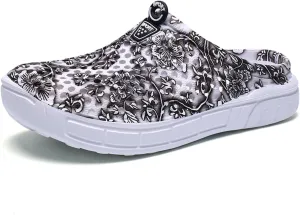 BODON Womens Summer Breathable Mesh Slippers Lightweight Mesh Clog Quick Drying Garden Shoes Footwear Anti-Slip Shoes